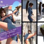 【TD100】元祖セクシー女性格闘家『不知火舞（しらぬいまい）』の学生服写真集SexyNinja-17