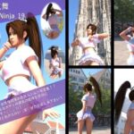 【TD100】元祖セクシー女性格闘家『不知火舞（しらぬいまい）』の学生服写真集SexyNinja-19