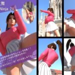【TD100】元祖セクシー女性格闘家『不知火舞（しらぬいまい）』の学生服写真集SexyNinja-24