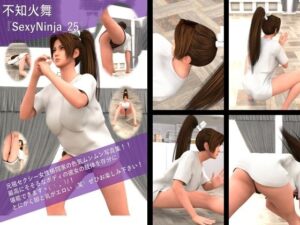 【TD100】元祖セクシー女性格闘家『不知火舞（しらぬいまい）』の学生服写真集SexyNinja-25