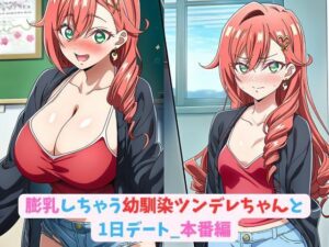 膨乳しちゃう幼馴染ツンデレちゃんと1日デート_本番編