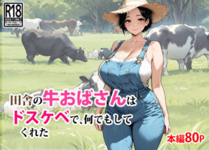 田舎の牛おばさんはドスケベで、何でもしてくれた