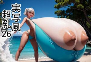 実写風超乳26