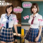 二人きりの秘密の教室1【AIヌード写真集】TOKYO AI DOLLS