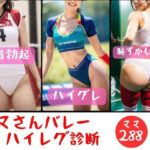 【マニア必見】ママさんバレーのハイレグ診断288人