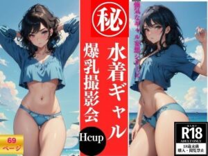 水着ギャル 爆乳撮影会