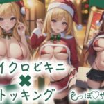 マイクロビキニ×ストッキング 色っぽサンタ