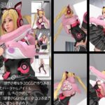 【▲200】『理想の彼女を3DCGで作ります』から生まれたバーチャルアイドル「一ノ瀬廻里（いちのせめぐり）」のグラドル撮影風写真集:CosFighter_01