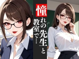 知的で美しい巨乳教師と教室で…魅惑のマダムとのひととき