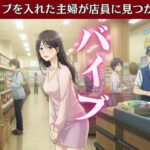 主婦はバイブを突っ込んだままスーパーのパートに行き店長とSEX！変態主婦はパンツを履かずスーパーに買い物に行き息子のお父さんとエッチ