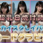 超乳日焼け跡スカイスクレイパーヌードグラビア