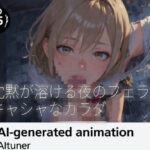 【15分HD】沈黙が溶ける夜のフェラとキャシャなカラダ