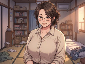 【官能小説】バイト先の真面目なパートさん 第二話 看病のつもりが…不慣れなご奉仕