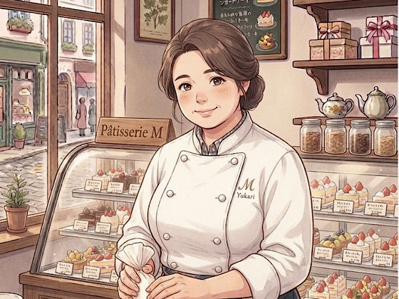 【官能小説】小さなケーキ屋さんの優しい奥さん 第一話 年下見習いの甘い言葉と、ほどかれたエプロン