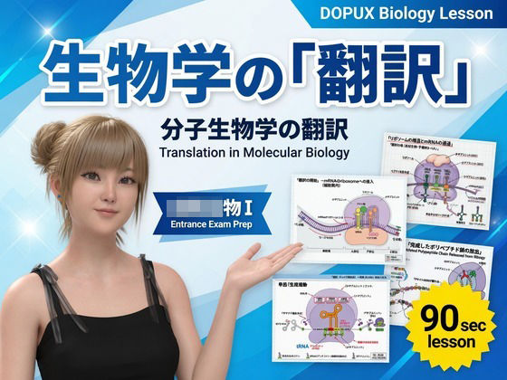 【▲20】一ノ瀬廻里 大学に進学し強豪予備校『DOPUX(ドピュックス』で生物I,IIを教える名物講師に!(Vol.016:翻訳)