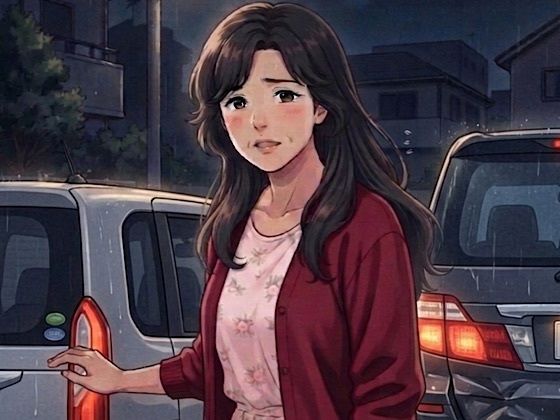 【官能小説】ポチャかわ奥さんにオカマほられた話 第一話 深夜の事故と人妻の秘密