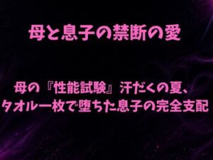 母の『性能試験』汗だくの夏、タオル一枚で堕ちた息子の完全支配