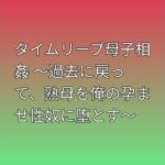 タイムリープ母子相姦 〜過去に戻って、熟母を俺の孕ませ性奴に堕とす〜