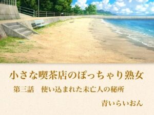 【官能小説】小さな喫茶店のぽっちゃり熟女  第三話  使い込まれた未亡人の秘所