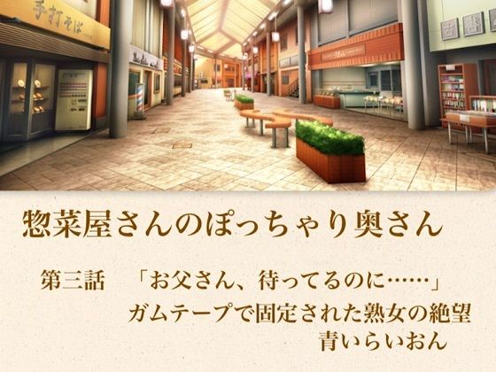 【官能小説】惣菜屋さんのぽっちゃり奥さん  第三話  「お父さん、待ってるのに……」ガムテープで固定された熟女の絶望