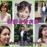 【AIグラビア】熟女の素顔と着衣姿
