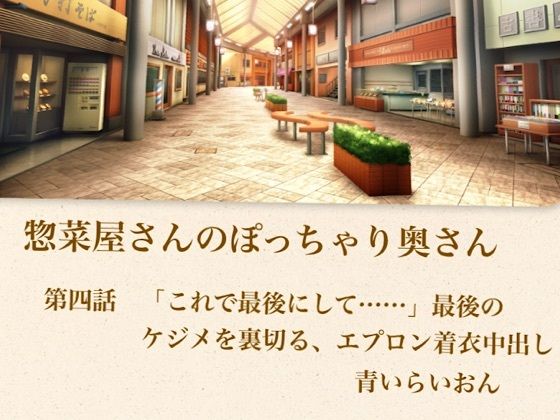 【官能小説】惣菜屋さんのぽっちゃり奥さん 第四話 「これで最後にして……」最後のケジメを裏切る、エプロン着衣中出し