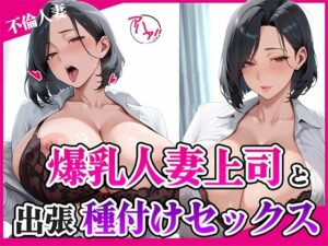 爆乳人妻上司と出張種付けセックス
