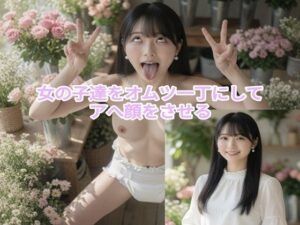 女の子達をオムツ一丁にしてアへ顔をさせる(95P+おまけ有)