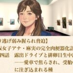 【ひき逃げ弱み握られ脅迫】看板女子アナ・麻実の完全肉便器化計画  第四話  露出ドライブと排卵日生中出し――愛車で焦らされ、受胎の日に注ぎ込まれる種