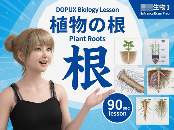 【▲20】一ノ瀬廻里 大学に進学し強豪予備校『DOPUX(ドピュックス』で生物I,IIを教える名物講師に!(Vol.030:根)