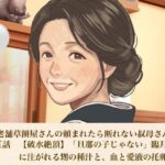 続・老舗草餅屋さんの頼まれたら断れない叔母さん  第五話  【破水絶頂】「旦那の子じゃない」臨月子宮に注がれる甥の種汁と、血と愛液の托卵出産