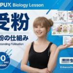【▲20】一ノ瀬廻里 大学に進学し強豪予備校『DOPUX（ドピュックス』で生物I，IIを教える名物講師に！（Vol.034:受粉）