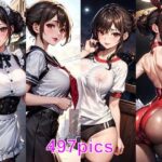 ママ活主婦（セレブ）が、コスプレ＆制服デートをお願いしてきたCG集