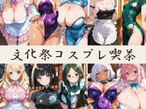 【AI CG集】文化祭コスプレ喫茶