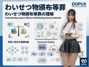 【△20】二階堂 沙耶 大学に進学し強豪予備校『DOPUX(ドピュックス)』で社会人向け講座(性犯罪)を教える名物講師に!(Vol.005:わいせつ物頒布等罪)