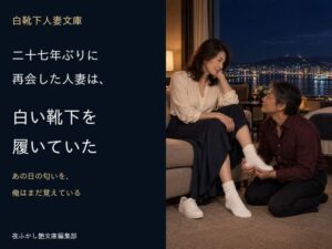二十七年ぶりに再会した人妻は、白い靴下を履いていた
