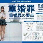 【△20】パンチラガチャ★二階堂 沙耶 大学に進学し強豪予備校『DOPUX（ドピュックス）』で社会人向け講座（性犯罪）を教える名物講師に！（Vol.008:重婚罪）