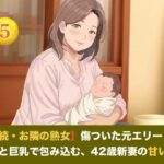 【続・続・お隣の熟女】傷ついた元エリートを母性と巨乳で包み込む、42歳新妻の甘い誘惑  第五話  【小春日和の密やかな愛戯と解禁の子宮生中出し】〜お隣までアツアツにしたお盛んな熟女妻の最高の幸せ〜