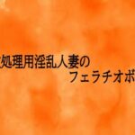 性欲処理用淫乱人妻のフェラチオボイス