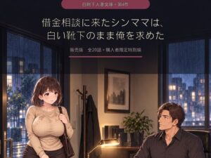 借金相談に来たシンママは、白い靴下のまま俺を求めた