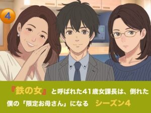 『鉄の女』と呼ばれた41歳女課長は、倒れた僕の「限定お母さん」になる シーズン4 第四話『赤ちゃんが寝静まった夜の、サイレント搾精』