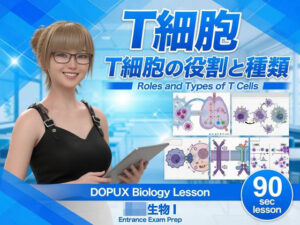 【▲20】パンチラガチャ★一ノ瀬廻里 大学に進学し強豪予備校『DOPUX（ドピュックス』で生物I，IIを教える名物講師に！（Vol.065:T細胞）