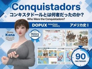 パンチラガチャ★西陣郁奈(にしじんかな)強豪予備校『DOPUX(ドピュックス)』で大学受験生向け講座(世界史)を教える名物講師!(Vol.018:コンキスタドールとは何者だったのか?)