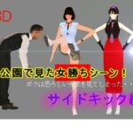 公園で見た女勝ちシーン