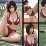才色兼備の万能女性格闘家 霧島 愛唯の陸上競技ユニフォームモデル風写真集The Real_08